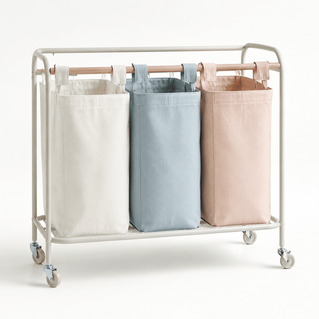 Tiered Laundry Sorter Cart